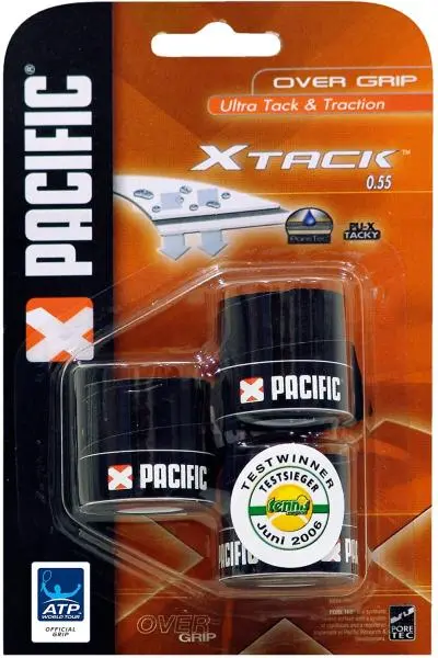 Pacific X-Tack Pro 3er Overgrip Schwarz Pacific X-Tack Pro 3er Overgrip Schwarz